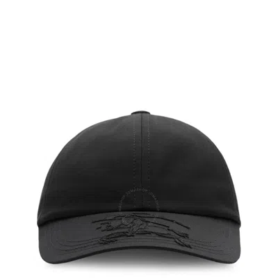BURBERRY BURBERRY EQUESTRIAN KNIGHT-PATCH COTTON BASEBALL CAP