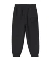 Burberry Equestrian Knight-patch Track Pants In Black