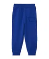 Burberry Equestrian Knight-patch Track Pants In Blue