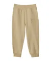 Burberry Equestrian Knight-patch Track Pants In Nude