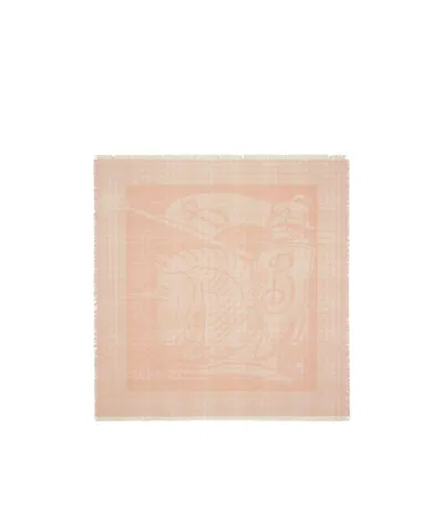 BURBERRY EKD CHECK-PATTERN SCARF