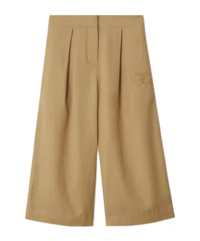 Burberry Equestrian Knight Pleated Trousers