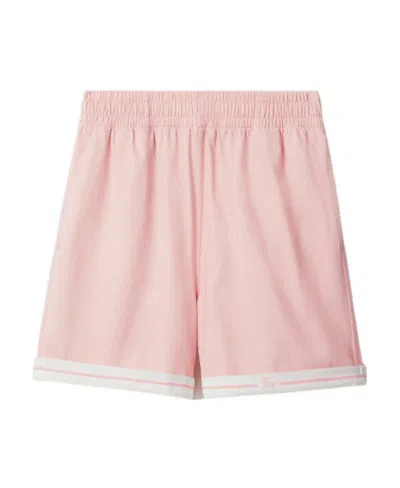 BURBERRY BURBERRY ELASTICATED WAIST TRACK SHORTS