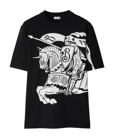 BURBERRY BURBERRY LOGO PRINTED CREWNECK T-SHIRT