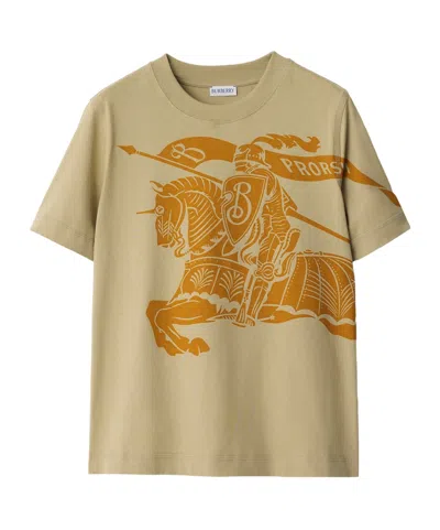 BURBERRY BURBERRY EKD MOTIF CREWNECK T-SHIRT