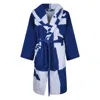 Burberry Ekd Hooded Tied-waist Terry Robe