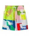 Burberry Ekd Swim Shorts In Multicolor