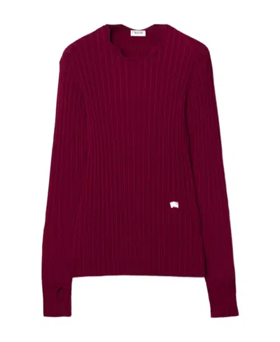 Burberry Viscose Blend Sweater In Ripple