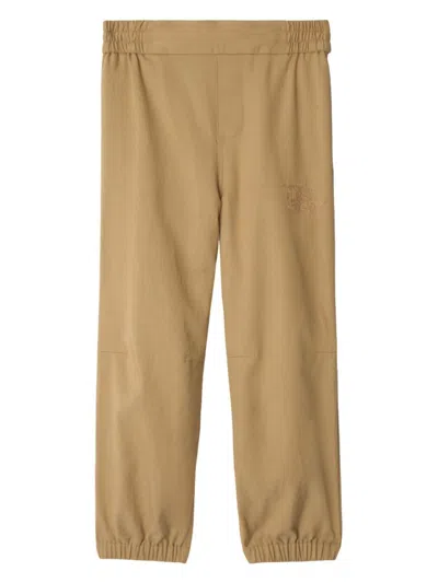 Burberry Kids' Equestrian Knight Trousers In Neutrals