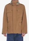 Burberry Equestrian Knight Twill Jacket