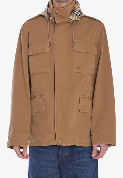 Burberry Equestrian Knight Twill Jacket