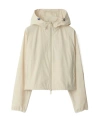 Burberry Equestrian Knight Zip-up Jacket In White