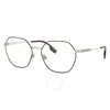 Burberry Erin Demo Geometric Ladies Eyeglasses Be1350 1312 54