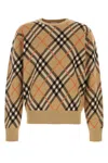 Burberry Ered Wool And Mohair Pullover Sweater