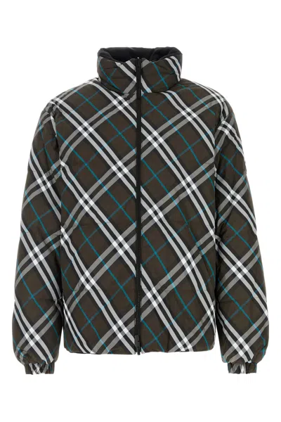 BURBERRY BURBERRY PRINTED NYLON REVERSIBLE DOWN JACKET