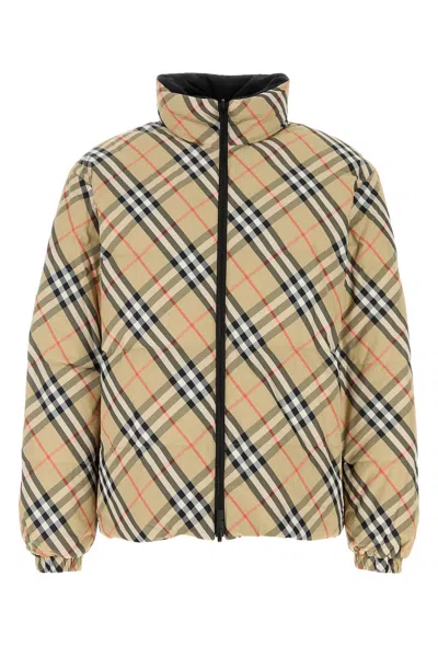 BURBERRY BURBERRY PRINTED NYLON REVERSIBLE DOWN JACKET