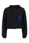 Burberry Graphic Print Hooded Jacket
