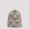 Burberry Essential Checked Backpack In Pink