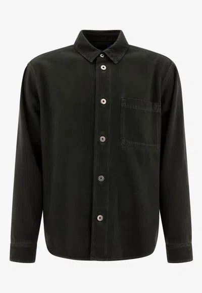 BURBERRY ESSENTIAL DENIM OVERSHIRT