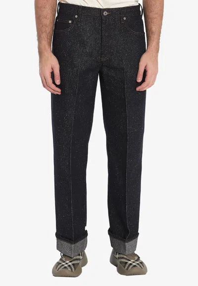 BURBERRY ESSENTIAL STRAIGHT-LEG JEANS
