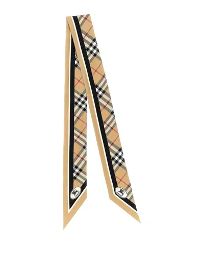 BURBERRY SILK BANDEAU