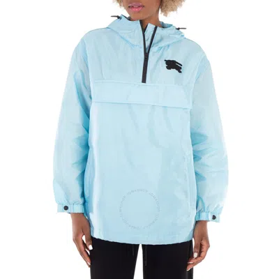Burberry Etton Ekd Applique Nylon Jacket In Blue