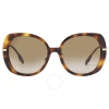 Burberry Eugenie Brown Gradient Butterfly Ladies Sunglasses Be4374f 331613 55 In Brown