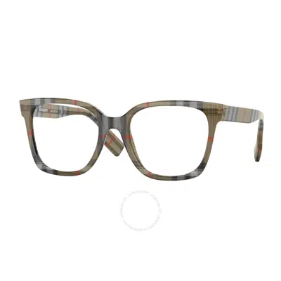 Burberry Evelyn Demo Square Ladies Eyeglasses 0be2347 3944 52