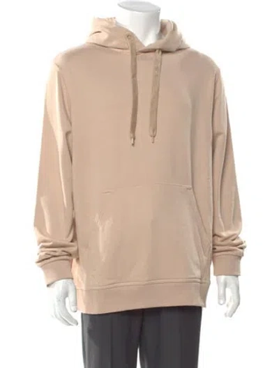 Pre-owned Burberry Exploded Check Pattern Crew Neck Hoodie In Neutral