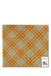 Burberry Women Embroidered Wool Blanket In Multicolor