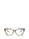 Burberry 52mm Cat Eye Optical Glasses In Multi