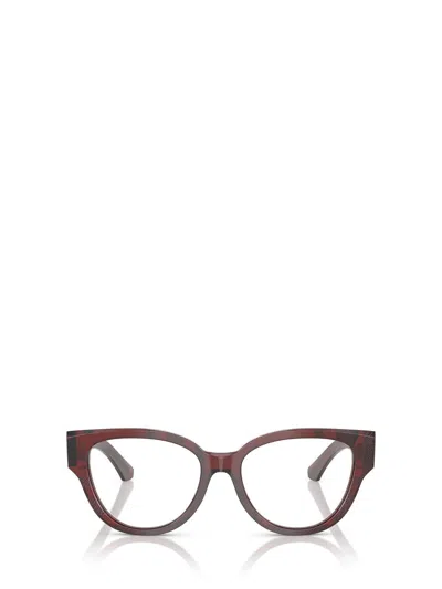 Burberry Eyeglasses In Burgundy
