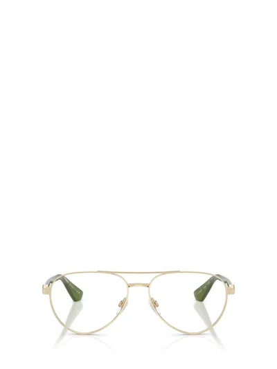Burberry Eyeglasses In Gold