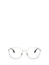 Burberry Transparent Irregular Ladies Eyeglasses 0be1350 1109 54 In Light Gold