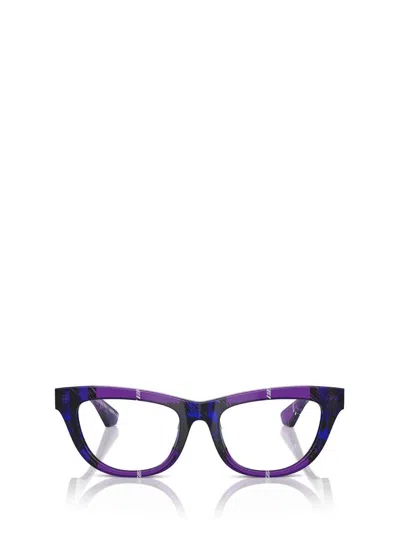 Burberry Eyeglasses In Purple