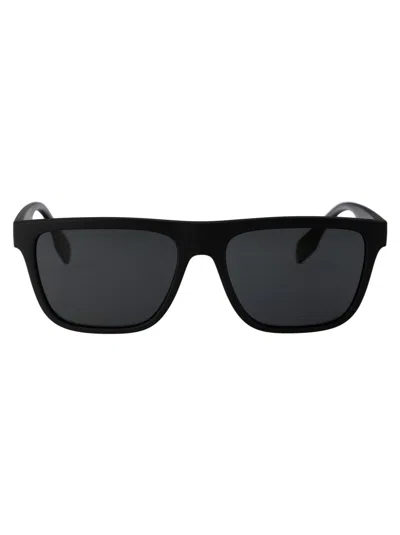 Burberry Eyewear 0be4402u Sunglasses In 346487 Matte Black