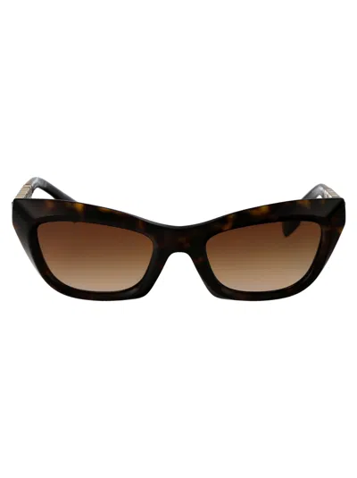 Burberry Eyewear 0be4409 Sunglasses In 300213 Dark Havana