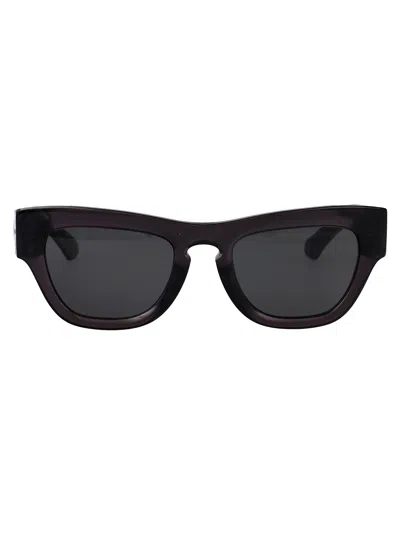 Burberry Eyewear 0be4440u Sunglasses In Check Black