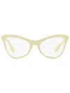 Burberry Eyewear Angelica Glasses In Gray
