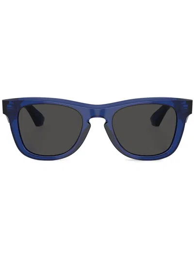 Burberry Eyewear Arch Facet Sunglasses In Blue