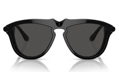 Burberry Eyewear Aviator Sunglasses In Black