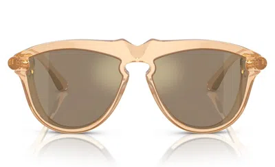 Burberry Eyewear Aviator Sunglasses In Brown