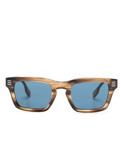 Burberry Eyewear B4403 Square-frame Sunglasses In Blue