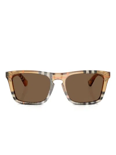 Burberry Eyewear Be4434 414673 In Brown