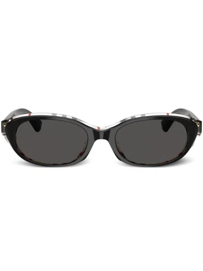 Burberry Eyewear Be4447d Sonnenbrille In Schwarz