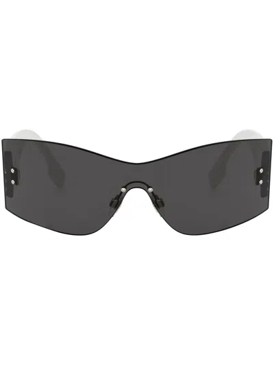 Burberry Eyewear Bella Rimless-frame Sunglasses In Weiss