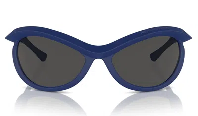 Burberry Eyewear Butterfly Frame Sunglasses In Navy