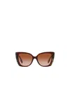 Burberry Eyewear Cat-eye Frame Sunglasses In Brown