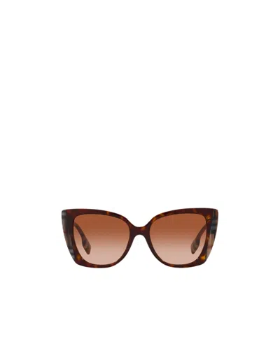 Burberry Eyewear Cat-eye Frame Sunglasses In Brown