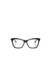 Burberry Eyewear Cat-eye Glasses In Black